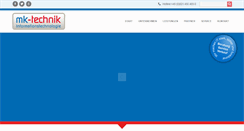 Desktop Screenshot of mk-technik.de